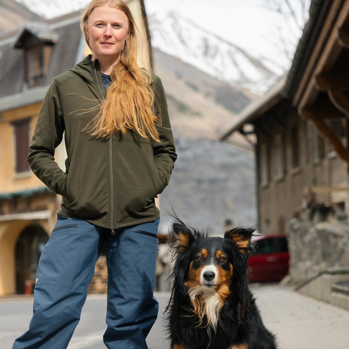 KEB FLEECE HOODIE W - US 8061