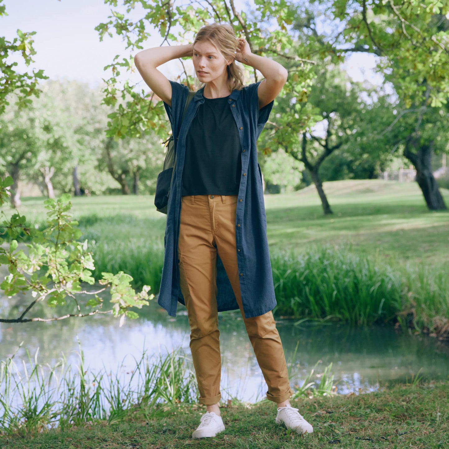 ÖVIK HEMP DRESS W - US 3049