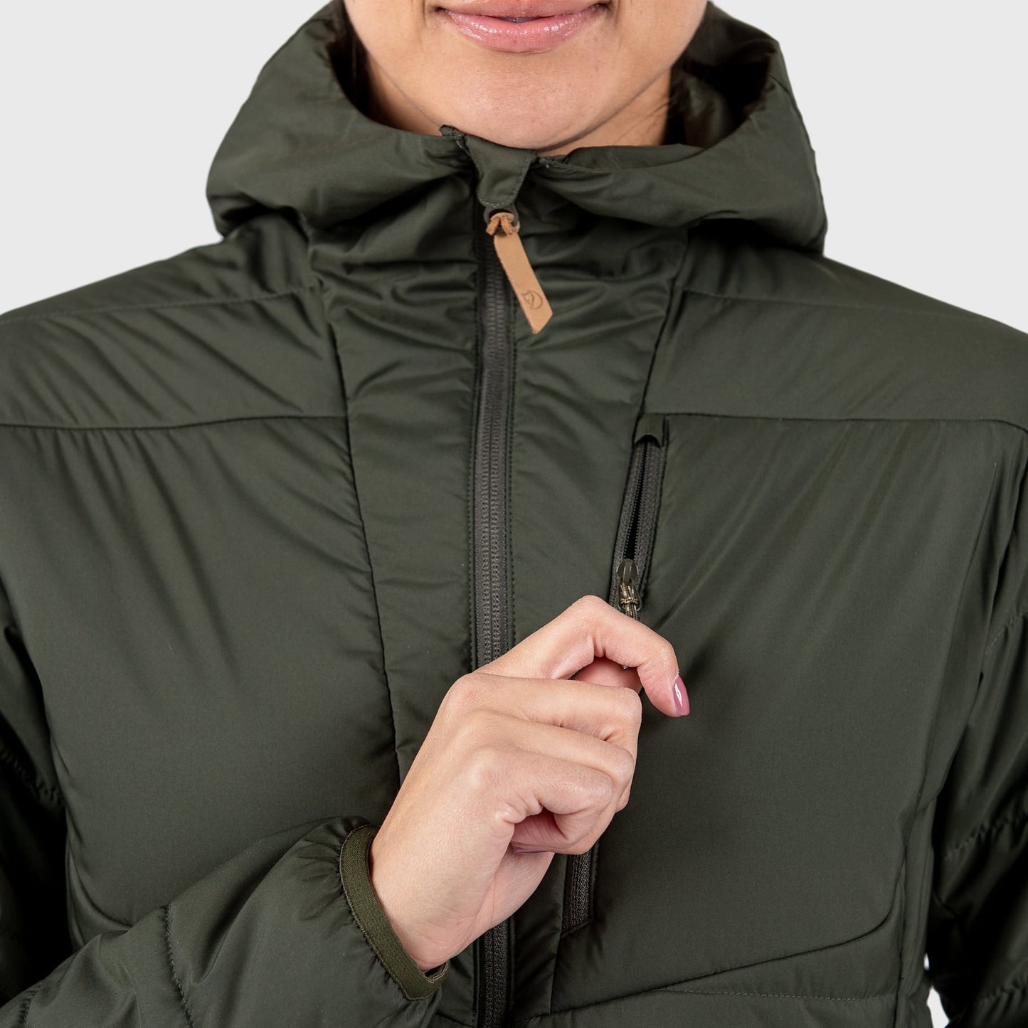KEB PADDED HOODIE W - US 2043