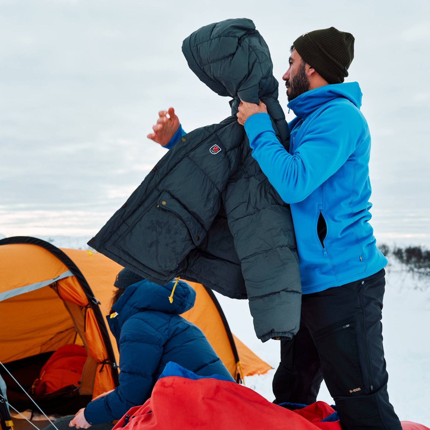 EXPEDITION FLEECE HOODIE M - US 9171