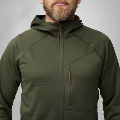 ABISKO GRID FLEECE HOODIE M - US 0622