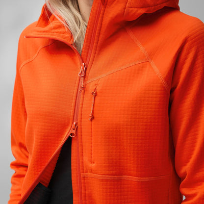 ABISKO GRID FLEECE HOODIE W - US 7191