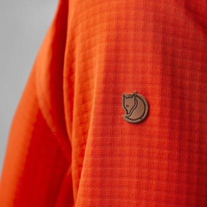 ABISKO GRID FLEECE HOODIE W - US 0307
