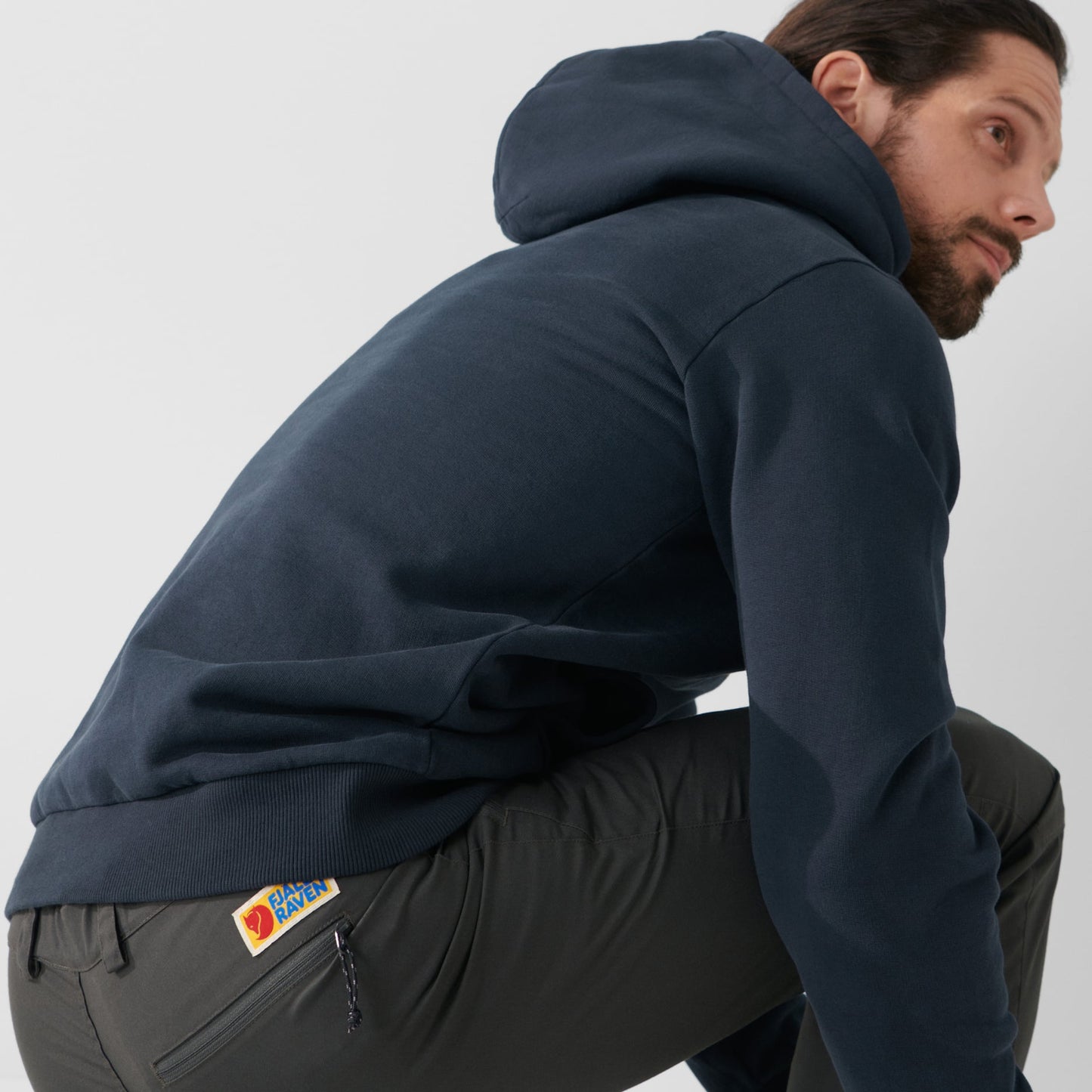FJÄLLRÄVEN LOGO HOODIE M - US 1940