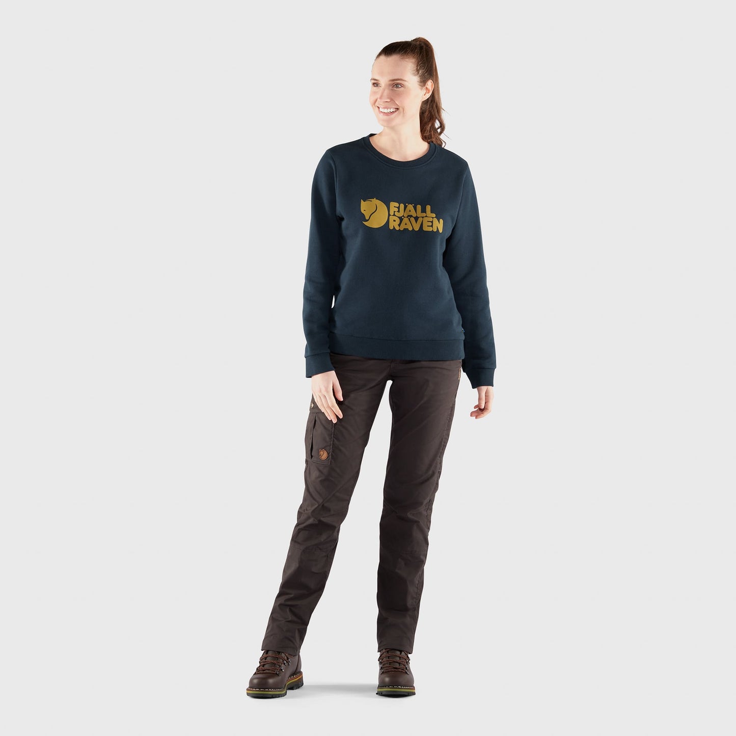FJÄLLRÄVEN LOGO SWEATER W - US 2578