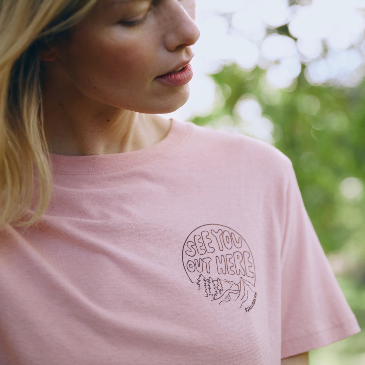 HEMP BLEND OUT HERE T-SHIRT W - US 2480