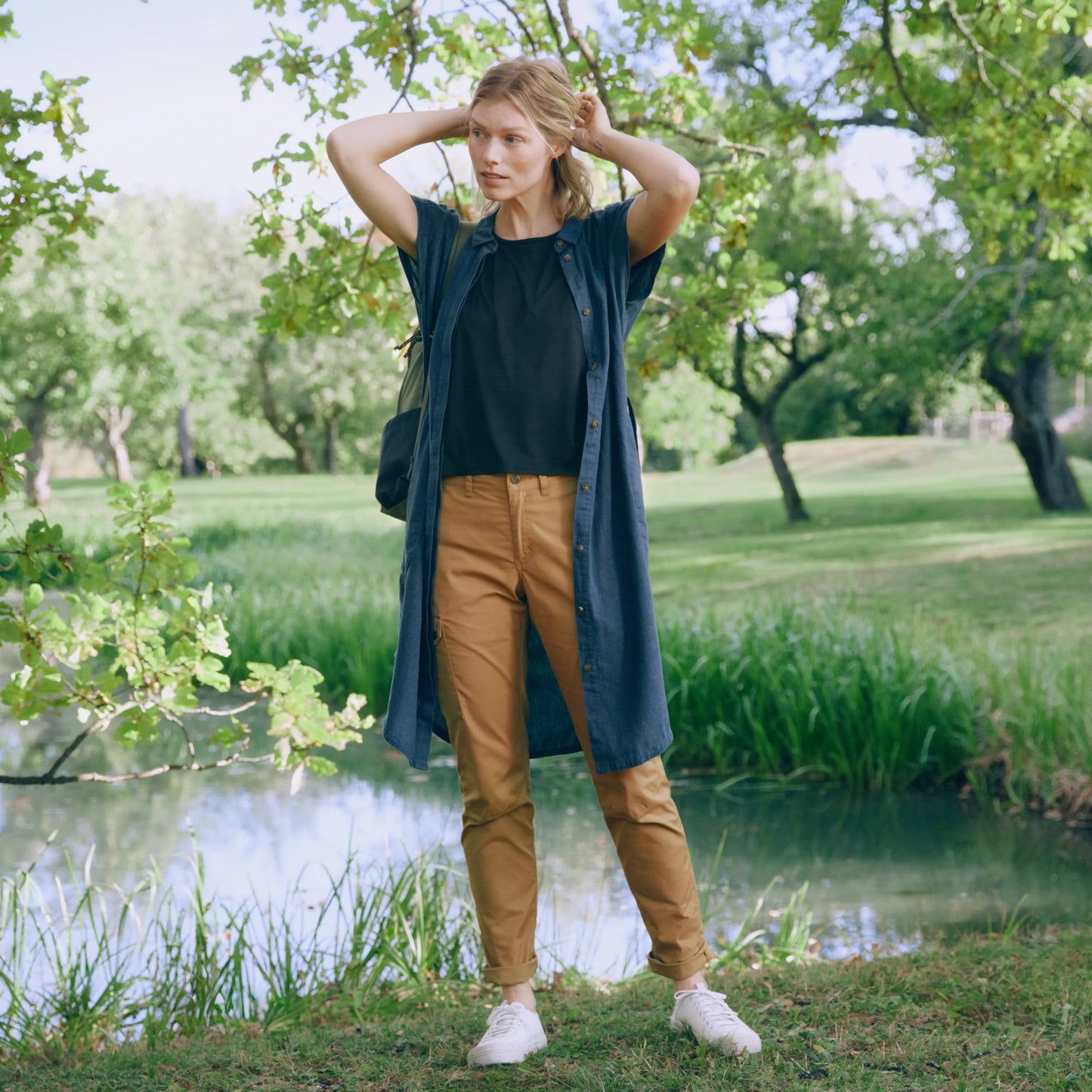 ÖVIK HEMP DRESS W - US 2930