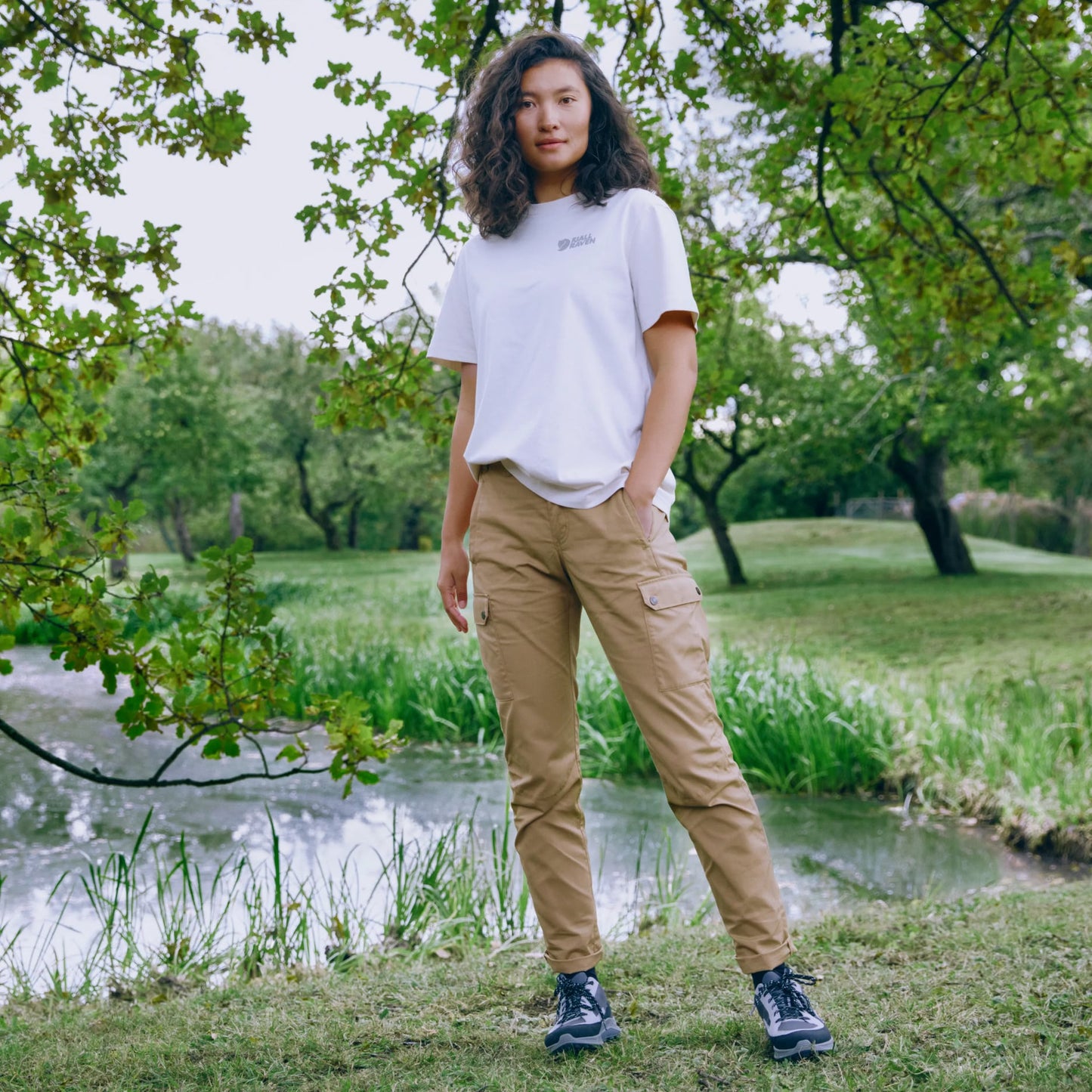 FJÄLLRÄVEN HEAVY CLASSIC T-SHIRT W - US 6004
