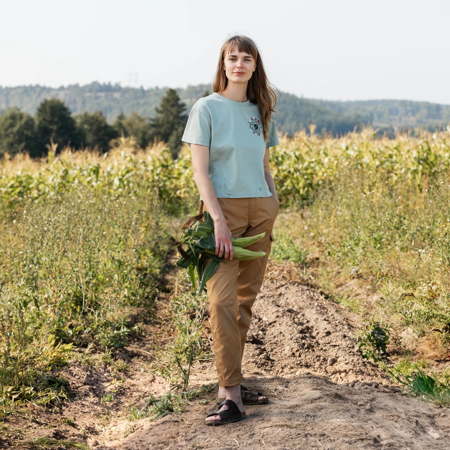 FJÄLLBLOMSTER LOGO T-SHIRT W - US 0762