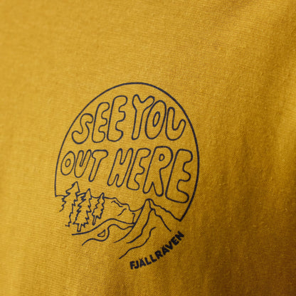HEMP BLEND OUT HERE T-SHIRT M - US 5677