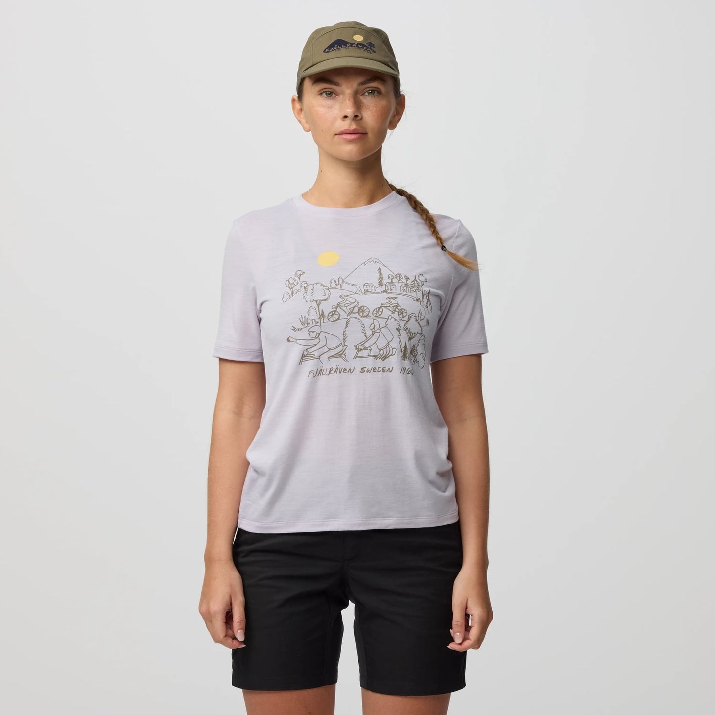 HOJA LUGNT WOOL T-SHIRT W - US 9661