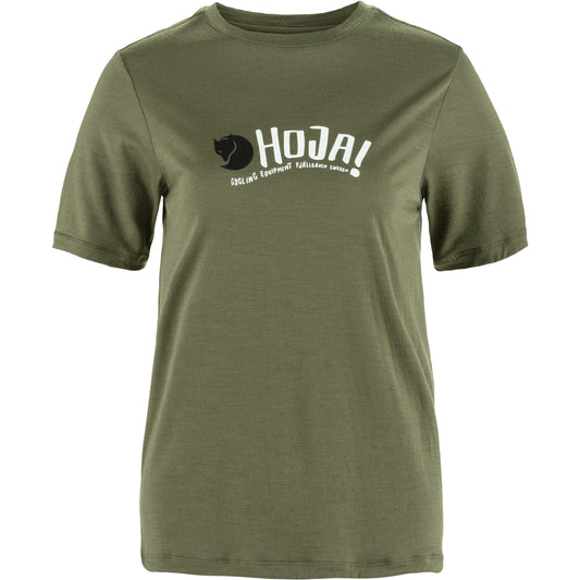 HOJA WOOL T-SHIRT W - US 3554