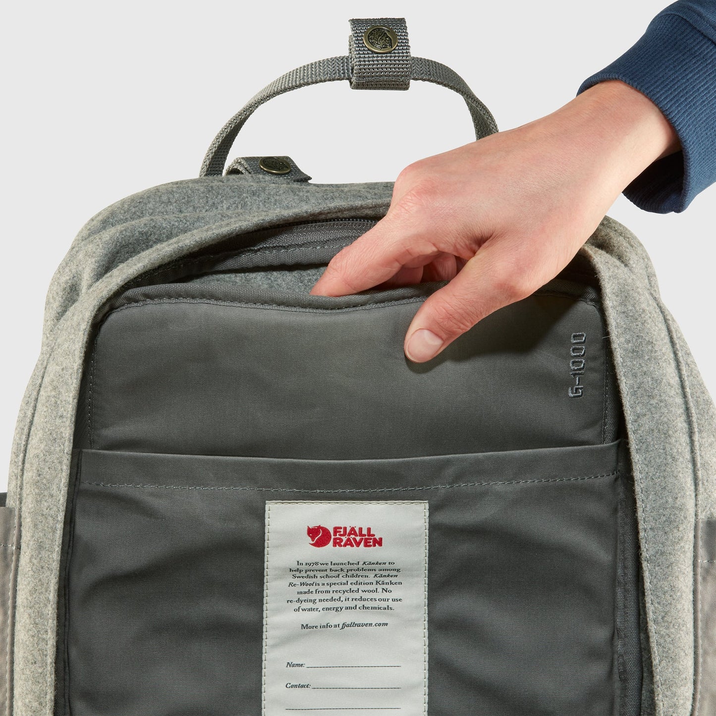 KÅNKEN RE-WOOL LAPTOP 15" - US 0249