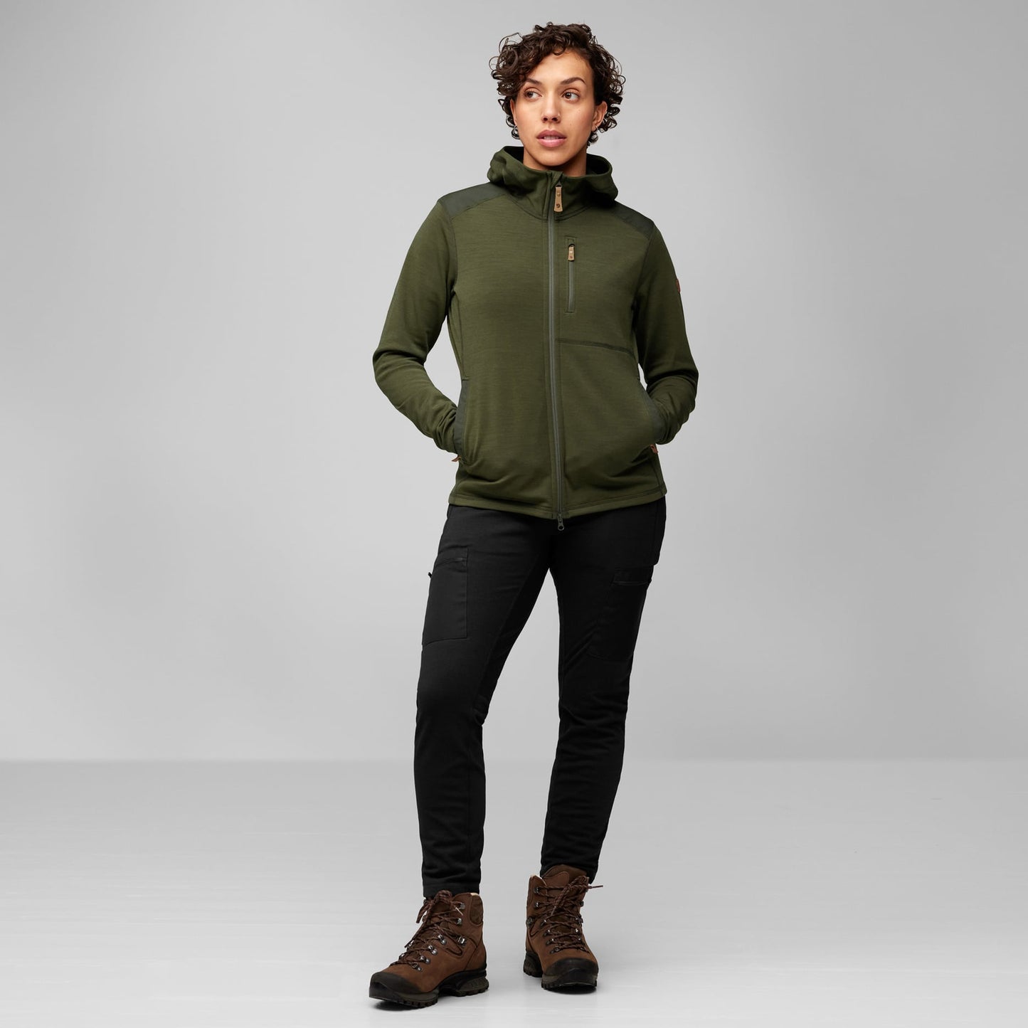 KEB FLEECE HOODIE W - US 1433