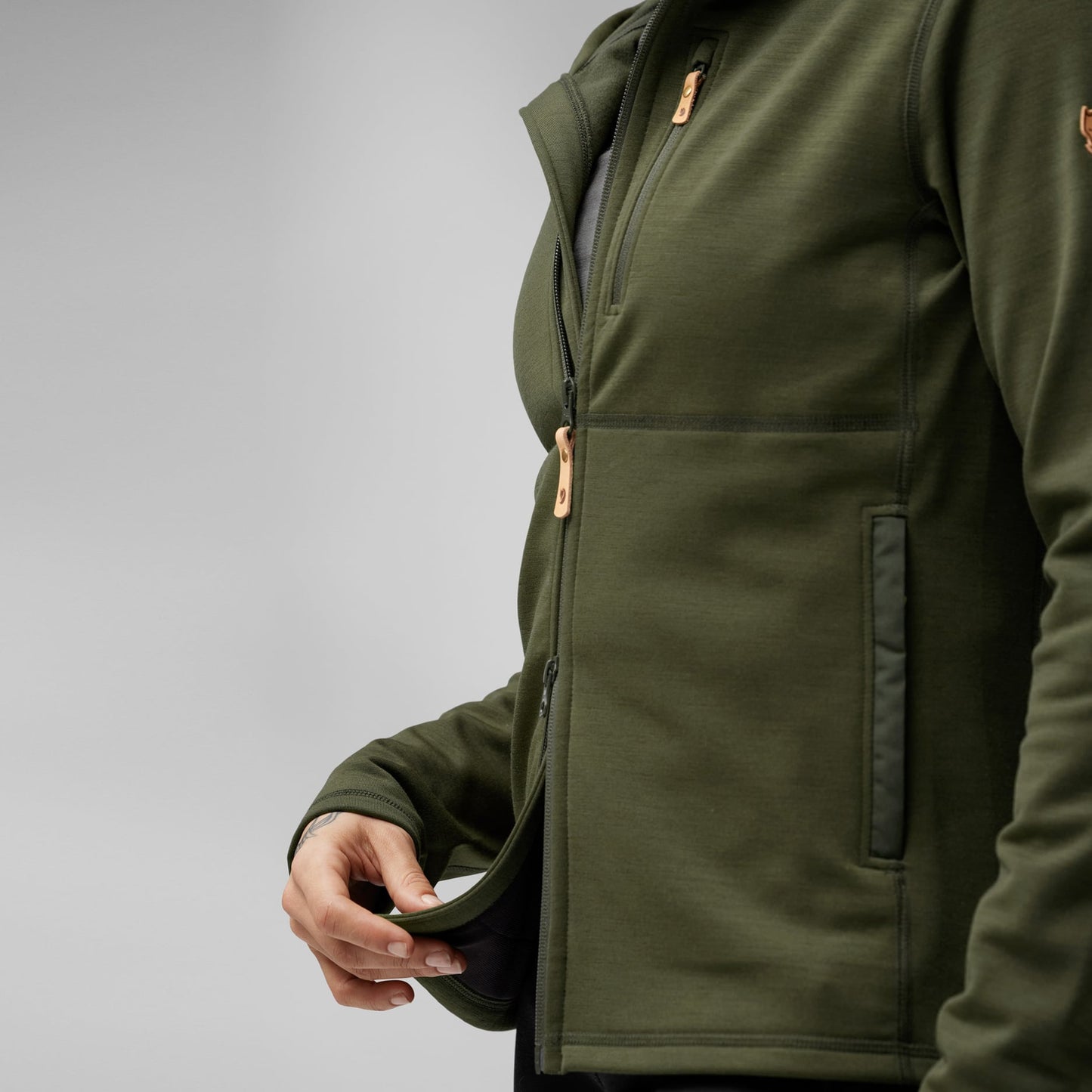 KEB FLEECE HOODIE W - US 9003