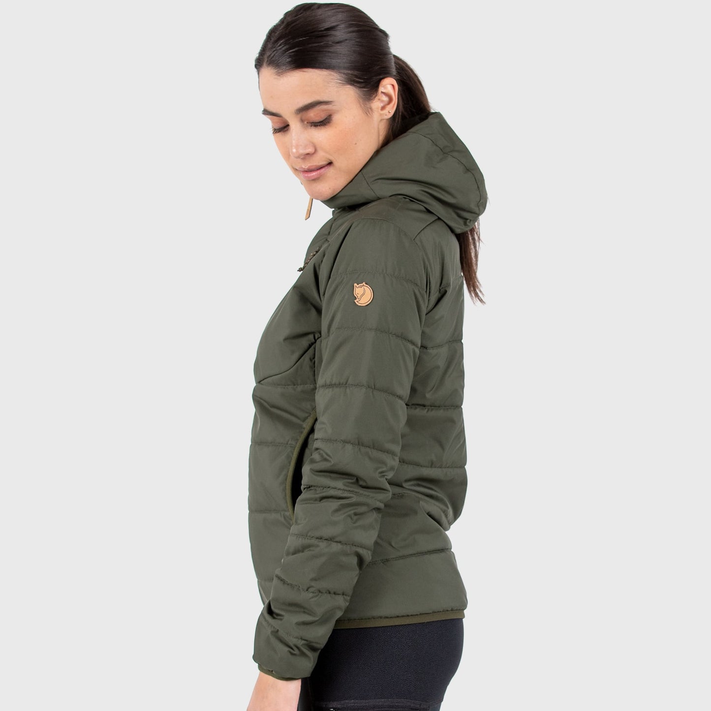 KEB PADDED HOODIE W - US 6275