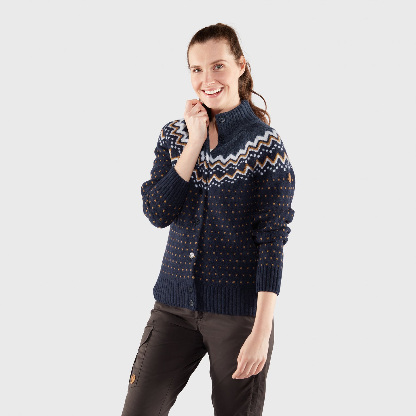 ÖVIK KNIT CARDIGAN W - US 6674