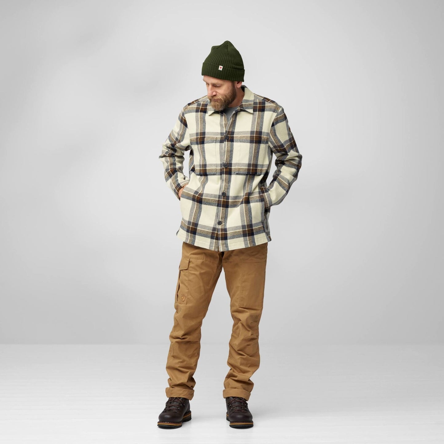 SINGI FLANNEL OVERSHIRT M - US 7809