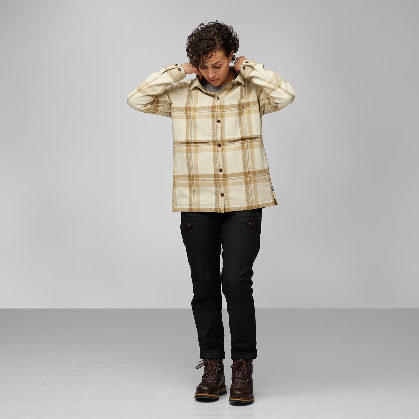 SINGI FLANNEL OVERSHIRT W - US 3249