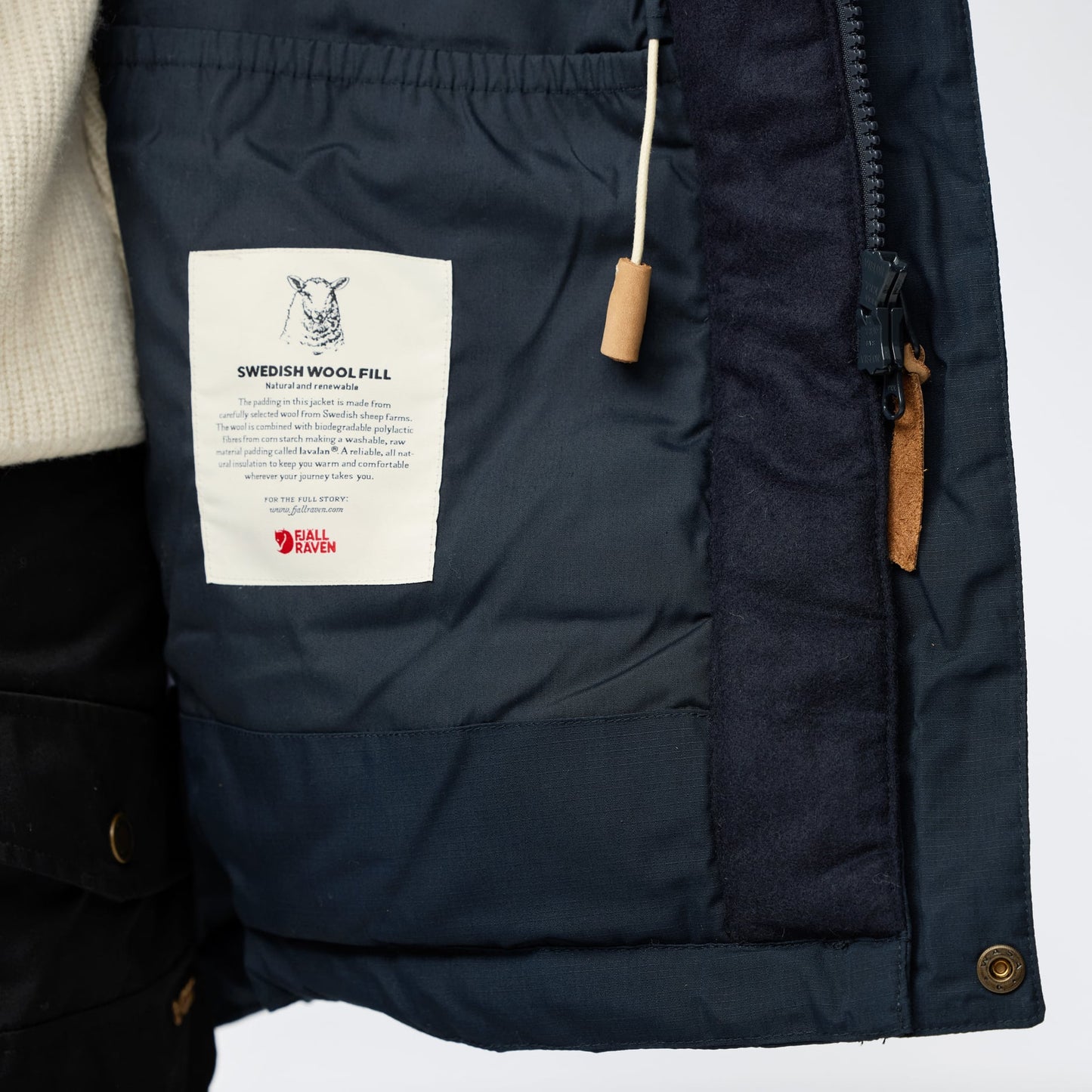 SINGI WOOL PADDED PARKA M - US 8121