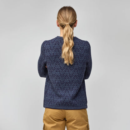 SNOW ROUND NECK SWEATER W - US 0015