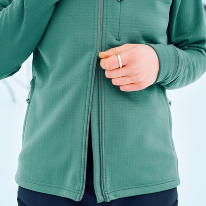 ABISKO GRID FLEECE HOODIE W - US 7191