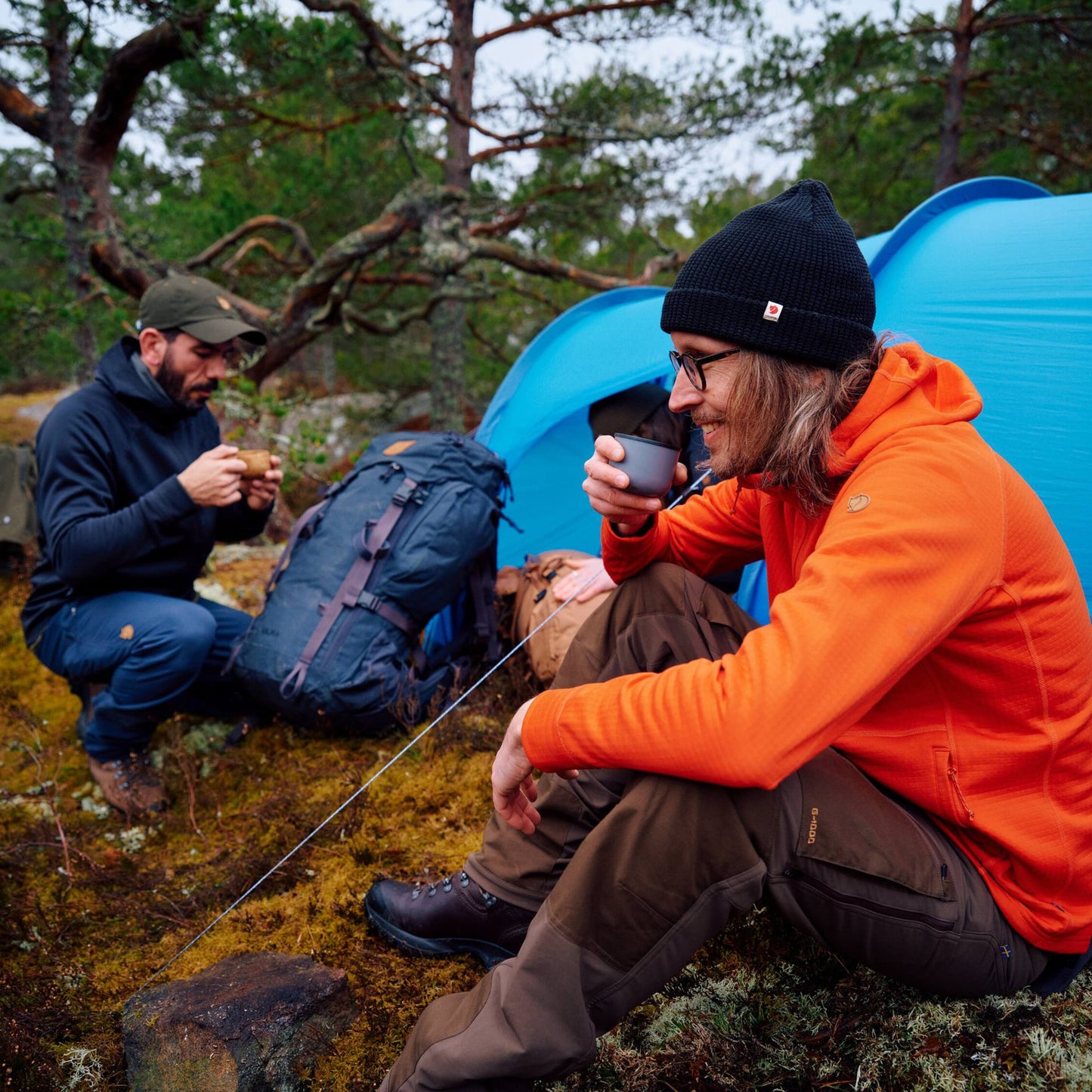 ABISKO GRID FLEECE HOODIE M - US 5280