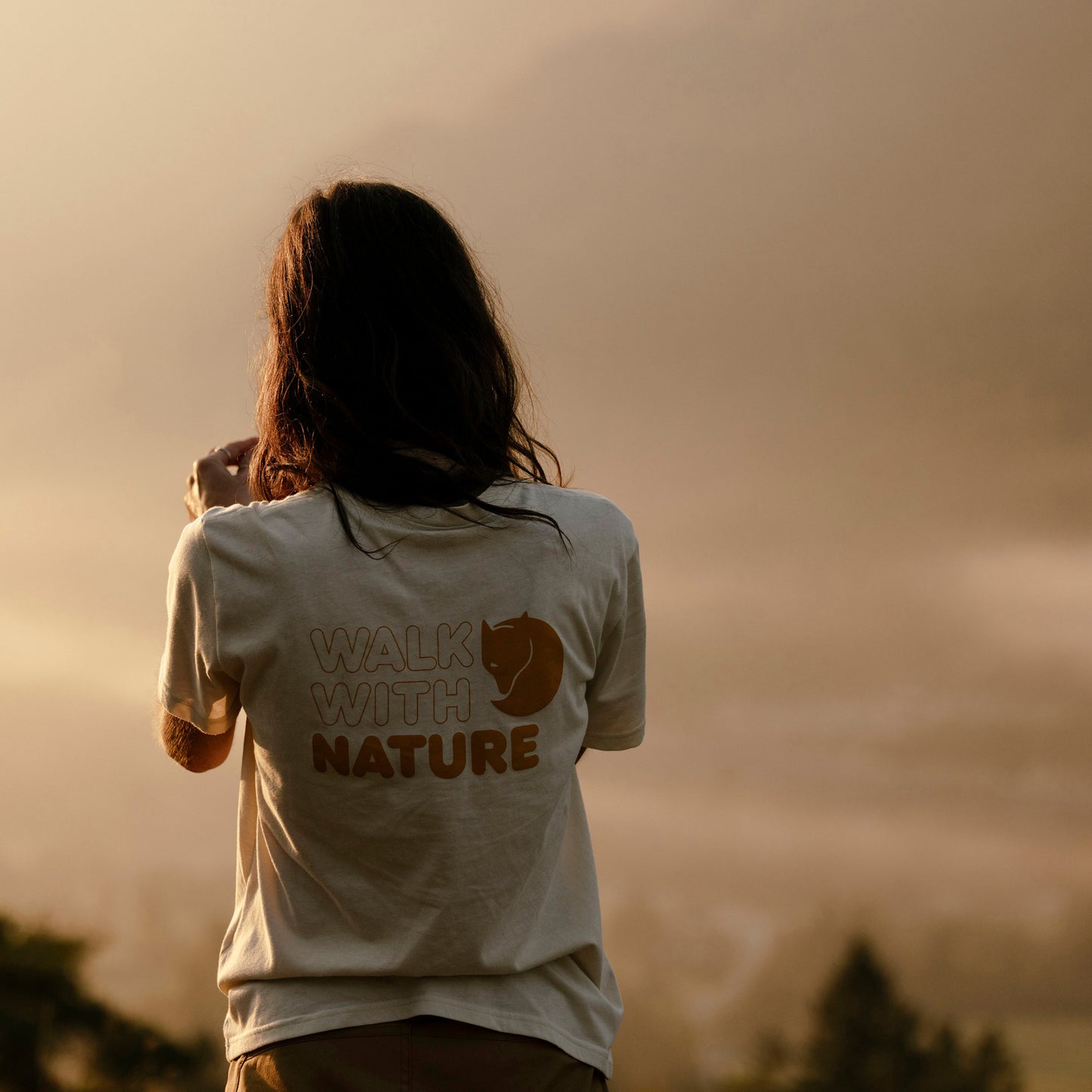 WALK WITH NATURE T-SHIRT W - US 0723
