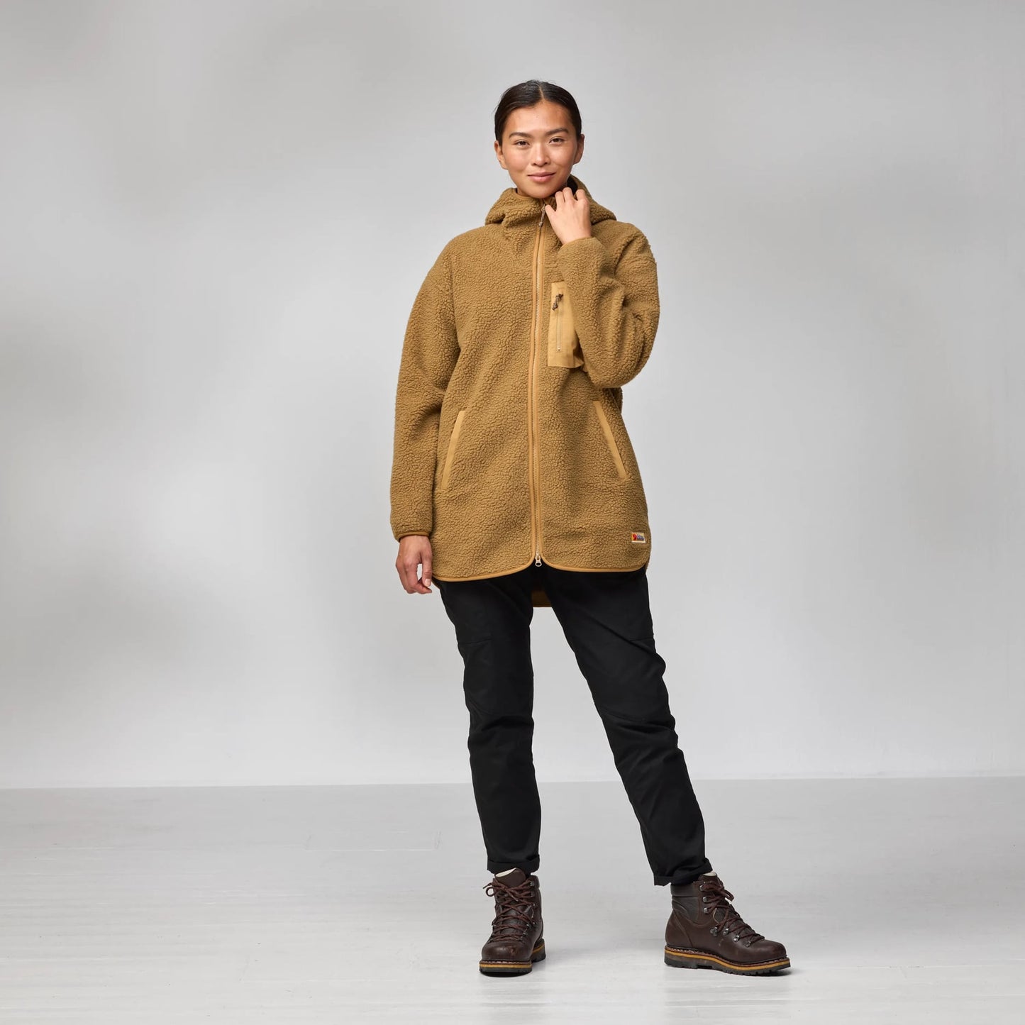 VARDAG PILE FLEECE LONG W - US 3017